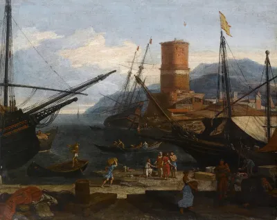 View of a southern port