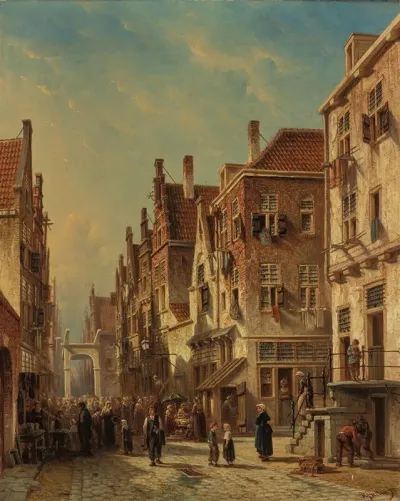 View of a Town