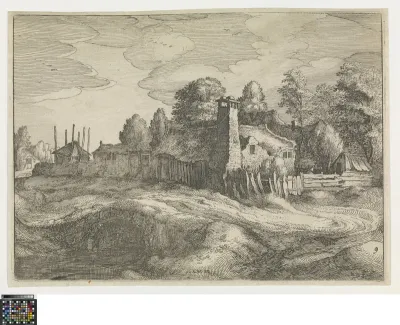 View of a village