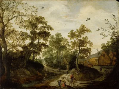 View of a village
