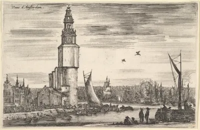 View of Amsterdam, from "Views of Seaports"