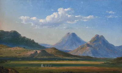 View of Dieng Plateau