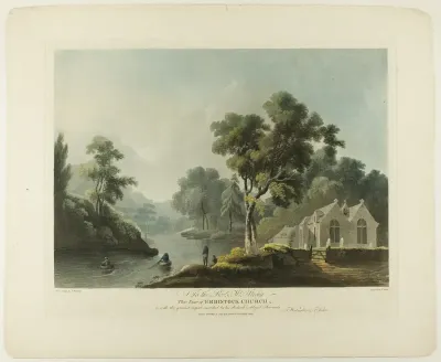 View of Erbistock Church