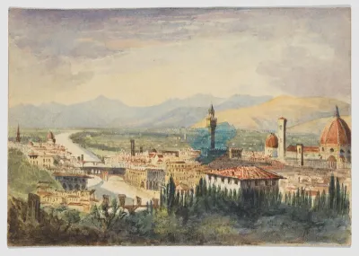View of Florence from the Basilica di San Miniato al Monte