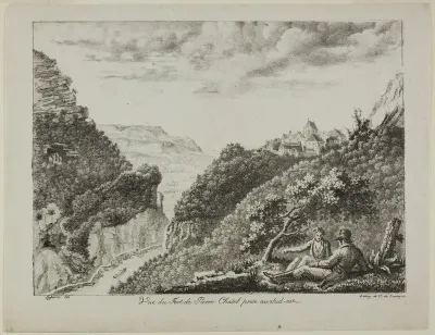 View of Fort Pierre Chatel toward the Southeast