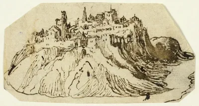 View of Fortified Hill Town