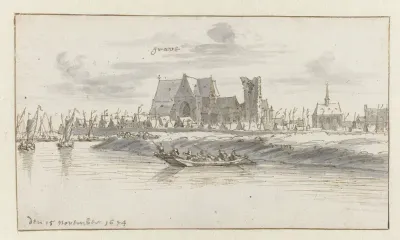 View of Grave, Noord-Brabant