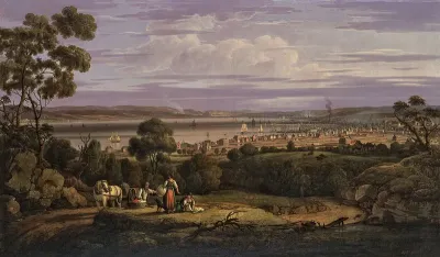 View of Greenock, Scotland