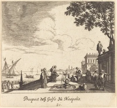 View of Gulf of Naples