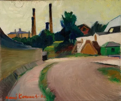 View of Helsinki, the Finnish Sugar Co.