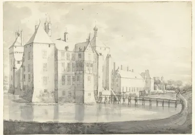View of Kasteel Buren