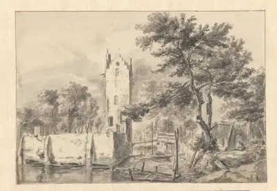 View of Kostverloren Manor on the Amstel