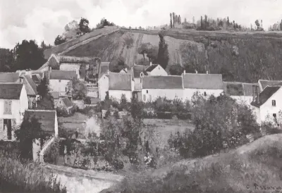 View of L'Hermitage, Côte des Gratte-Coqs, Pontoise