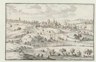 View of Lembeek, Flemish Brabant