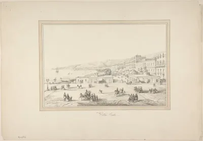 View of Naples: Villa Reale