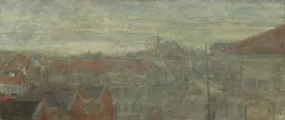 View of Phnosie, luminous waves and vibrations
