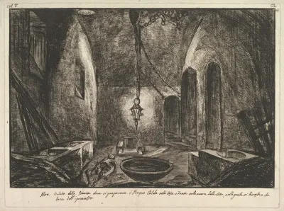 View of Pompeii (Altra veduta della Stanza dove si preparava il Bogno Caldo . . . )