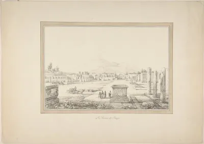 View of Pompeii