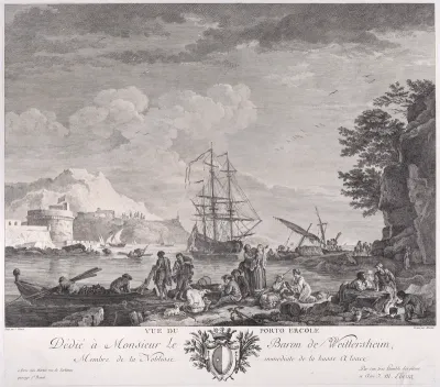 View of Port Ercole