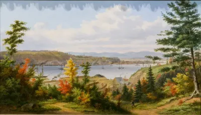 View of Quebec City from Pointe De Lévy