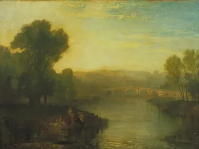 View of Richmond Hill and Bridge