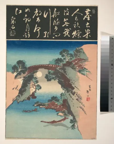 View of Saruhashi (Monkey Bridge)