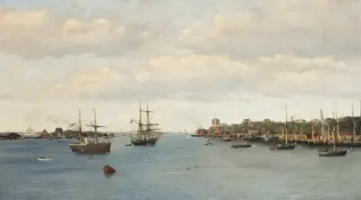 View of South Harbour, Helsinki