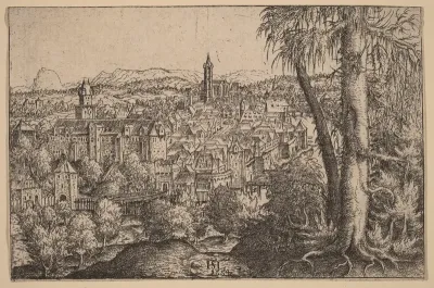 View of Steyr on Enns