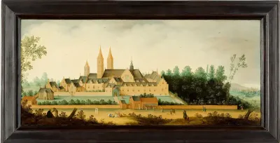 View of the Abbey of Egmond-Binnen
