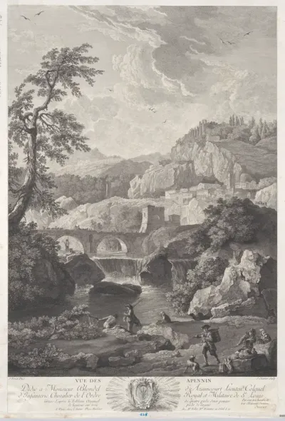 View of the Apennines