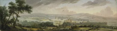 View of the back of a Palace