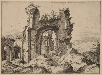 View of the Baths of Caracalla