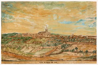 View of the city of Itu