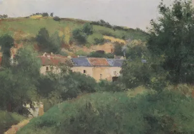 View of the Côte des Gratte-Coqs, Pontoise