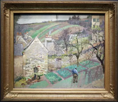 View of the Côte des Mathurins, Pontoise