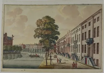 View of the Golden Bend on the Herengracht Canal, Amsterdam