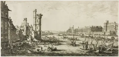 View of the Louvre