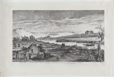 View of the Madrid Castle, near Paris