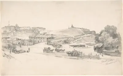 View of the Outskirts of Madrid