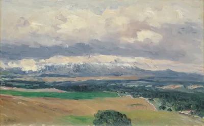 View of the Sierra de Guadarrama from El Plantío