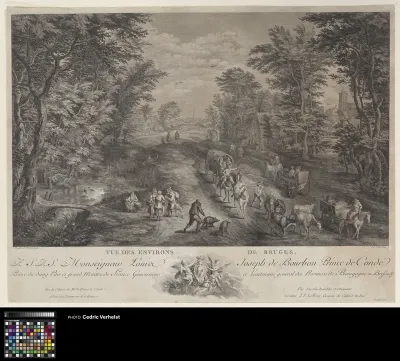 View of the Surroundings of Bruges