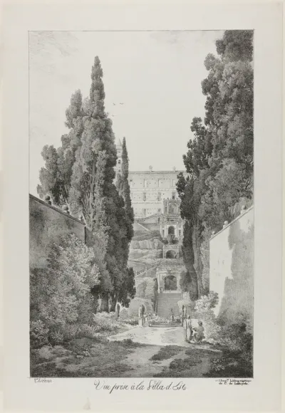 View of the Villa d'Este