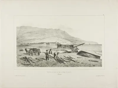 View of the Village and Bay of Yalta, Crimea, August 15, 1837