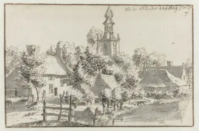 View of the Village of Klundert, Noord-Brabant