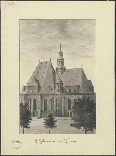 View of the Walloon Church in Hanau