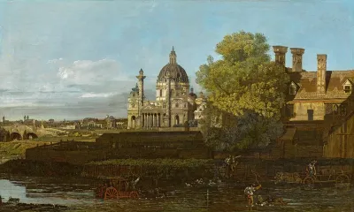 View of Vienna with St. Charles's Church