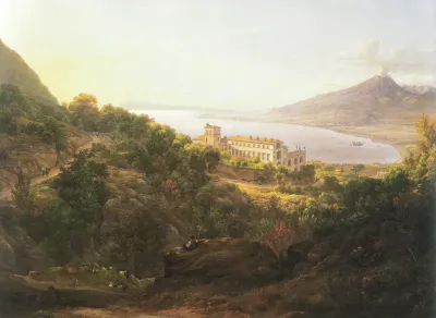 View over Quisisana and the Bay of Naples