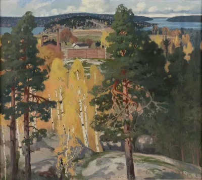 View over the ridges