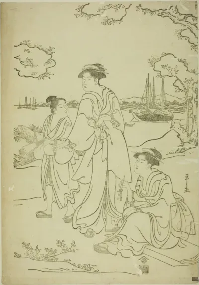 Viewing Cherry Blossoms at Goten Hill