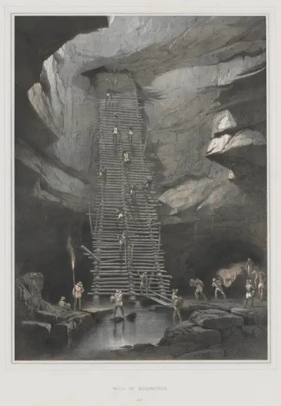 Views of Ancient Monuments in Central America, Chiapas and Yucatan, Pl. 20: Well of Bolonchen